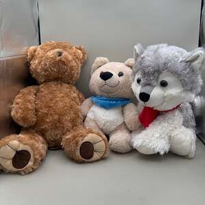 Plush Toys Bundle – Mixed Characters 3pcs